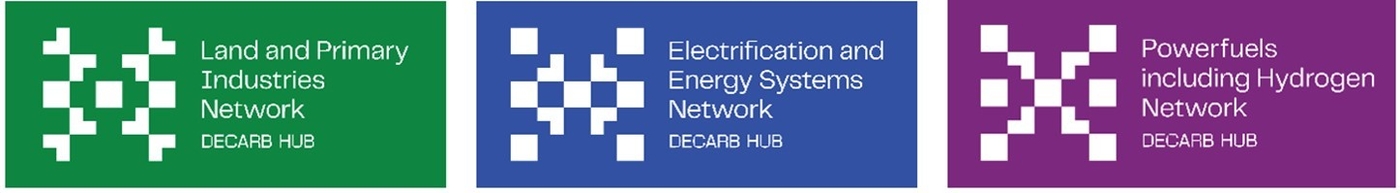 Decarb Hub networks logos