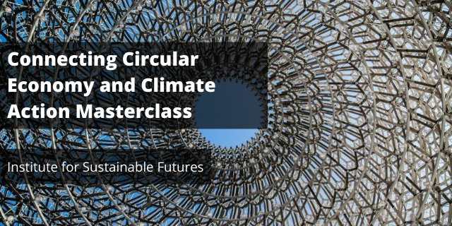 Masterclass connecting circular economy and climate action