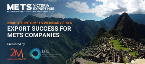 Webinar Recording: Export Success for METS Companies