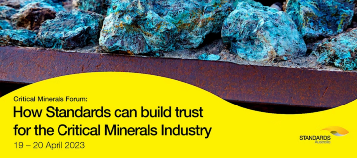 April standards critical minerals