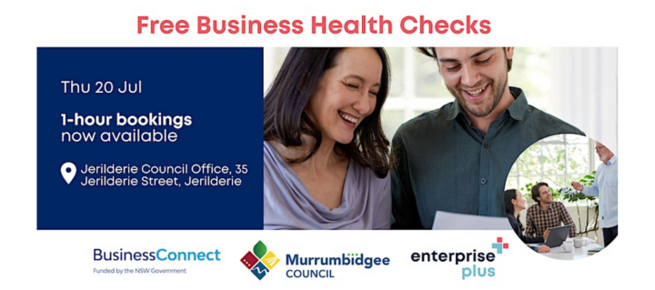 July Jerilderie biz check