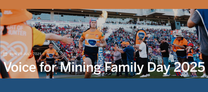 July voice for mining
