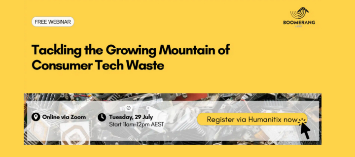 July boomerang tech waste