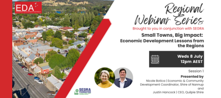 July EDA small towns