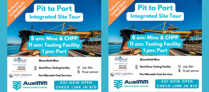 July ausimm pit to port