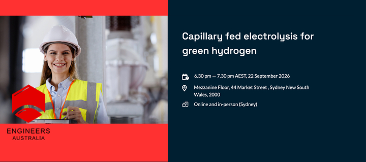 Sept Engineers Australia capillary hydrogen