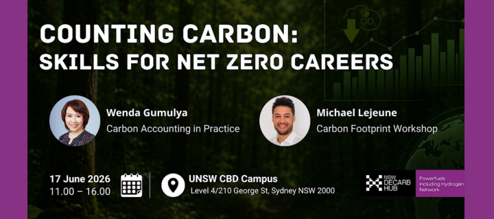 June UNSW zero carbon careers