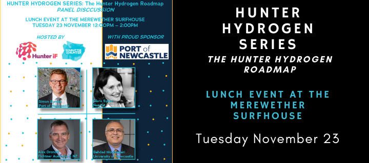 Hunter hydrogen lunch event