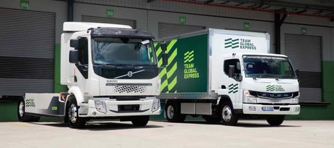 Sydney parcel delivery 'Depot of the Future' switches to battery electric fleet