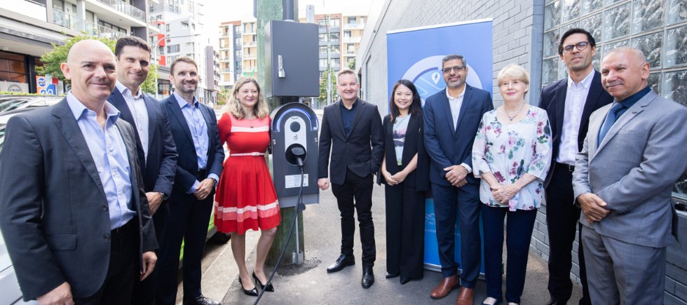 Intellihub EV Streetside Charging launch Wolli Creek