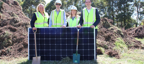 Work begins on transformation of former Newcastle colliery into Hunter's largest solar farm
