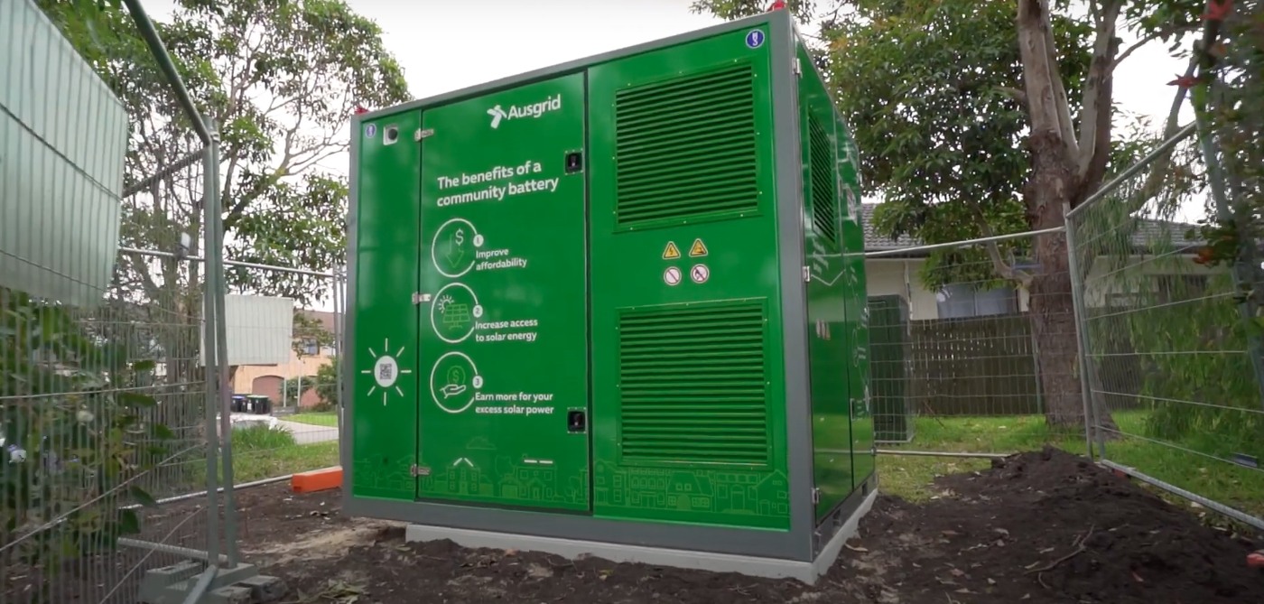 Ausgrid community battery