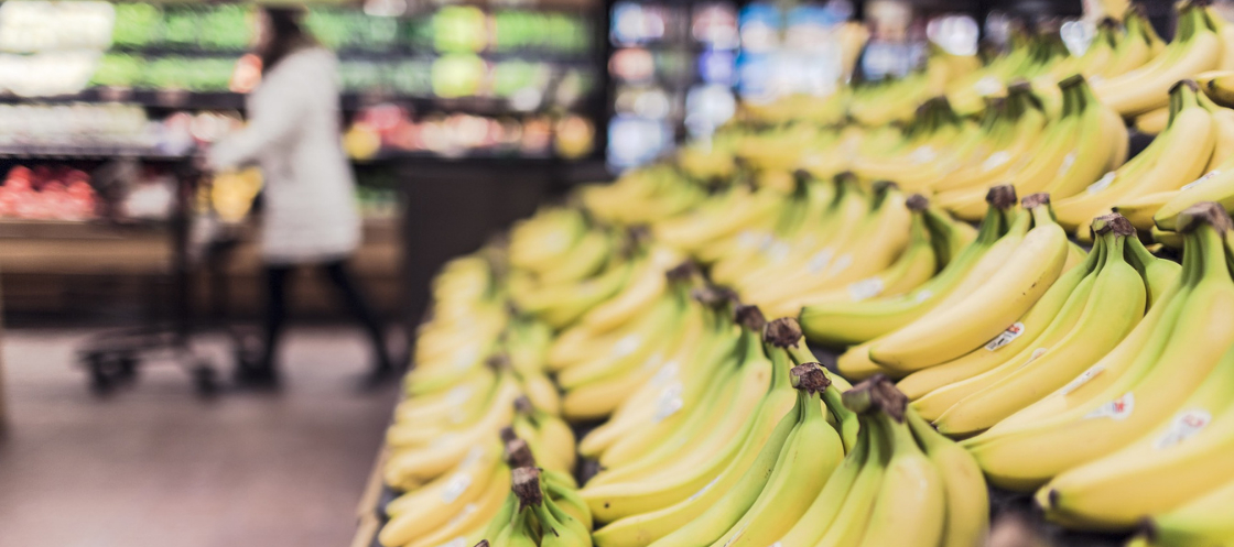 Bananas supermarket