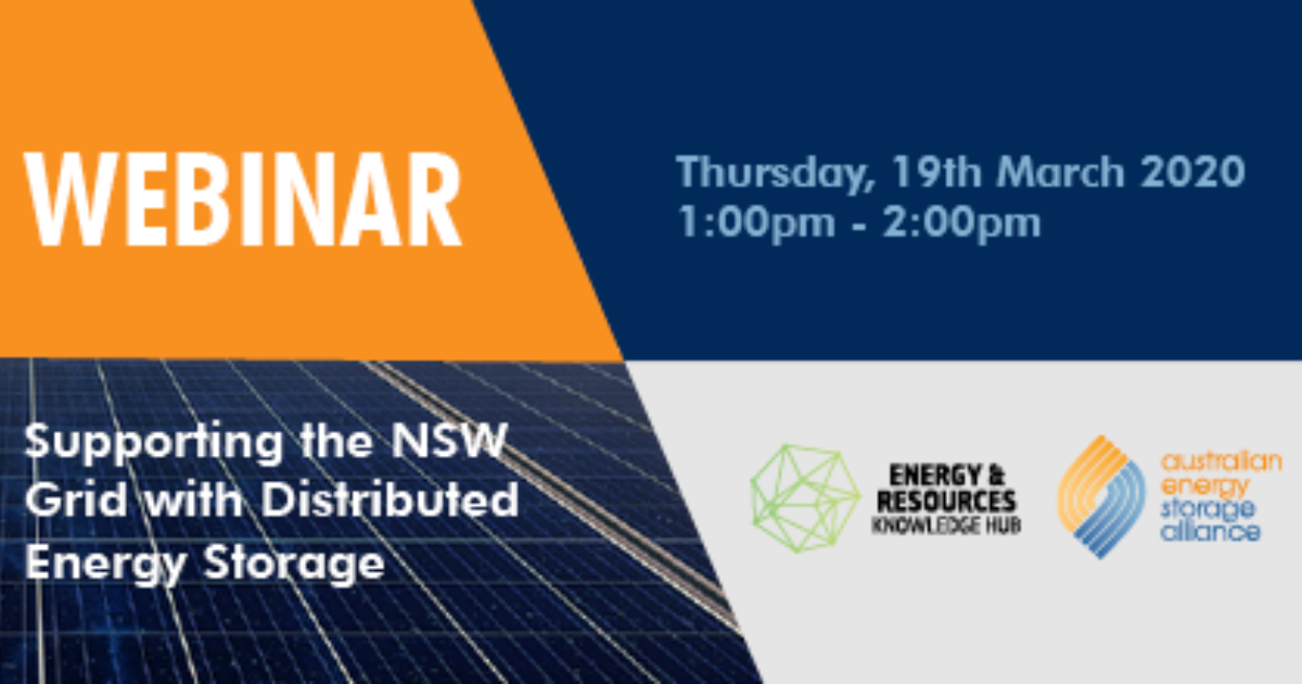 Free live webinar to explore… Energy & Resources Knowledge Hub